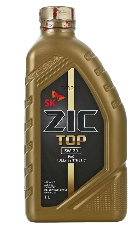 Моторное масло ZIC TOP 5W-30, 1л